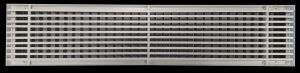 E12-T1K-L white with black vertical blades